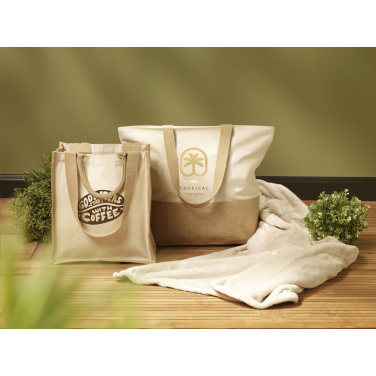 Logotrade mainostuote tuotekuva: Cancun Beachbag luomupuuvilla (320 g/m²)