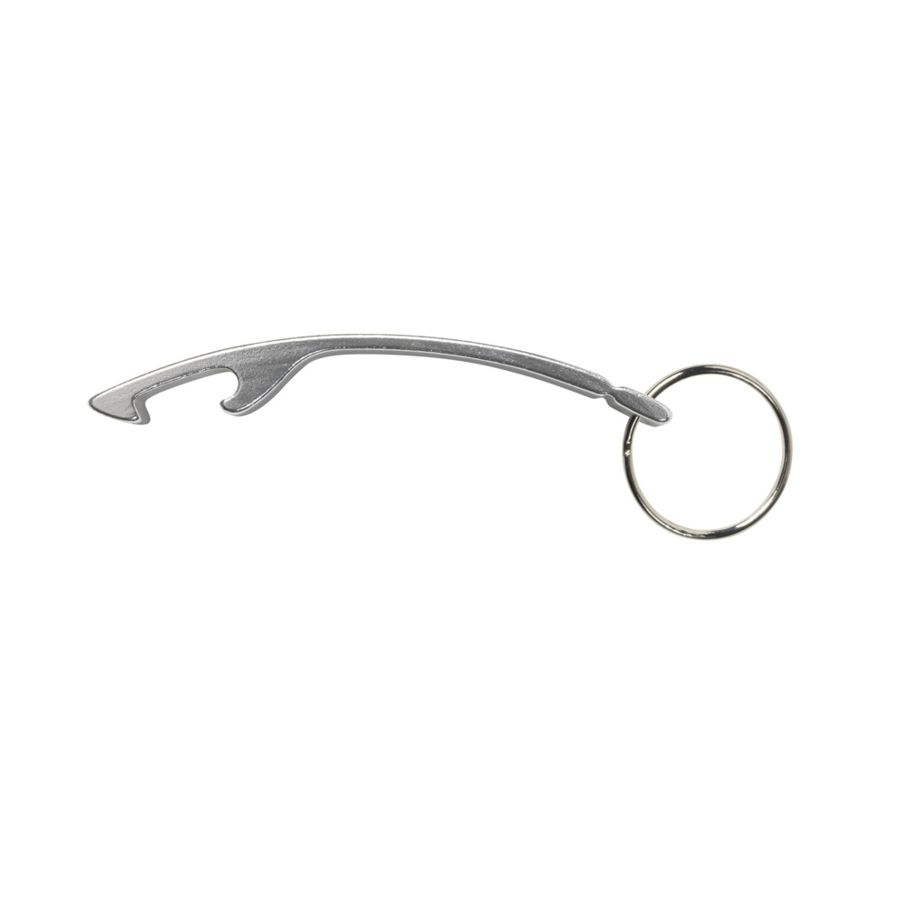 Logotrade mainostuote tuotekuva: Alu Opener avaimenperä