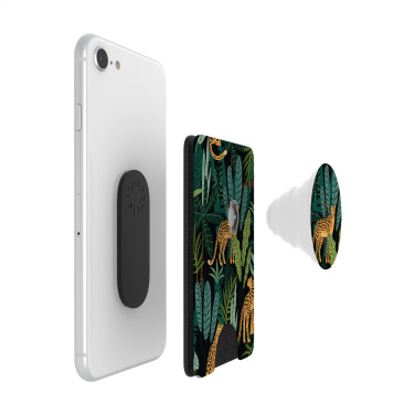 Logotrade mainostuote tuotekuva: PopSockets® PopWallet+ korttiteline PopGripillä