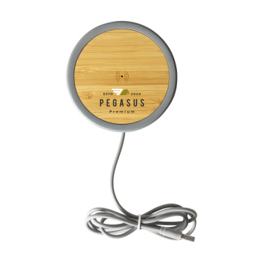 Logo trade mainoslahja ja liikelahja tuotekuva: Lidos Stone ECO 10W langaton laturi