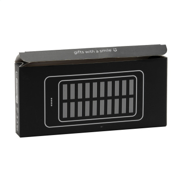 Logotrade liikelahja tuotekuva: Solar Powerbank 8000+ langaton laturi