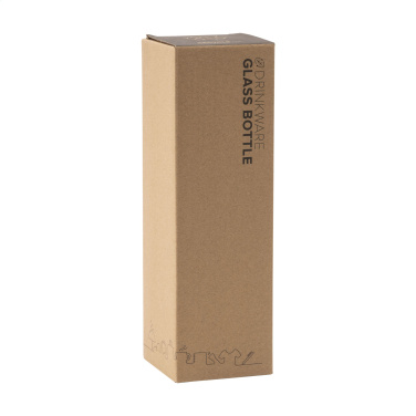 Logo trade mainoslahjat tuotekuva: Frosty Glass Bottle 550 ml juomapullo