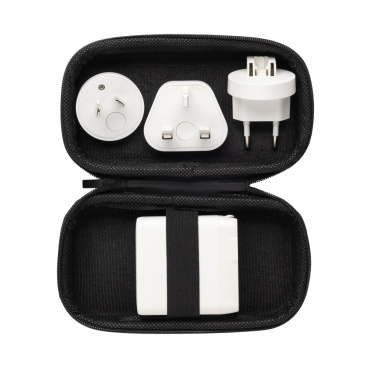 Logotrade mainoslahjat ja liikelahjat tuotekuva: TravelCharge Pro RCS -matkalaturi USB C:llä