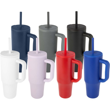 Logo trade liikelahja mainoslahja tuotekuva: Brady 900 ml:n RCS-sertifioitu eristetty juomamuki silikonipillillä