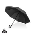 Swiss Peak Vero Aware™ RPET 25” sateenvarjo w luxe kahva, musta