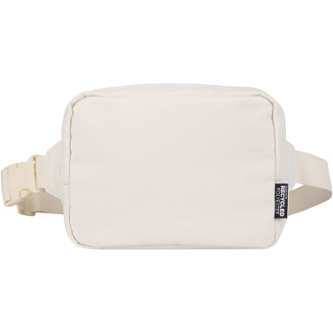 Logo trade mainoslahja ja liikelahja tuotekuva: Trip Aware™ kierrätetystä materiaalista valmistettu 1 litran crossbody-laukku