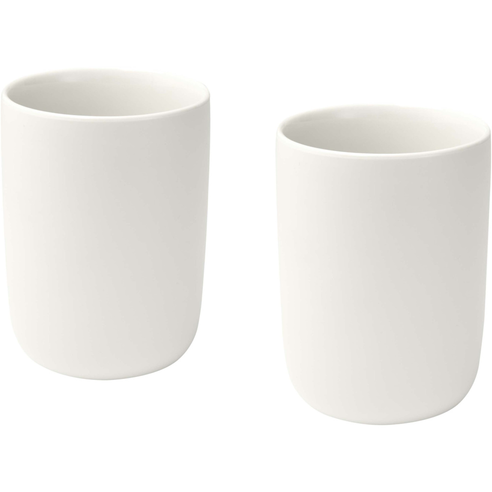 Logotrade liikelahjat kuva: Male 350 ml:n keraamiset kupit – 2 kpl:n sarja