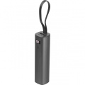 Varavirtalähde 5 000 mAh Doncaster, tummanharmaa