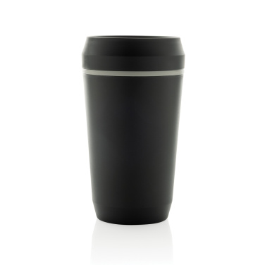 Logo trade mainoslahja ja liikelahja tuotekuva: Topl kierrätetty muovi ToGo Tumbler patentoitu 360 kansi 350