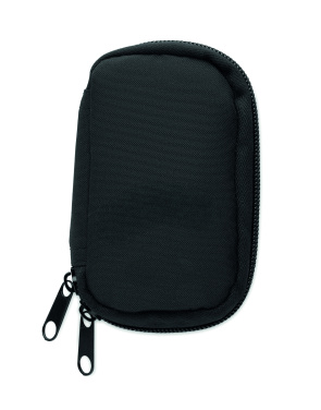 Logotrade mainoslahjat kuva: Avainkotelo 300D RPET:stä