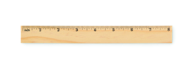 Logotrade mainoslahjat kuva: Puinen viivoitin 20cm