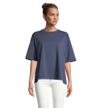 Logotrade mainoslahja tuotekuva: BOXY DAMEN T-SHIRT OVERSIZE