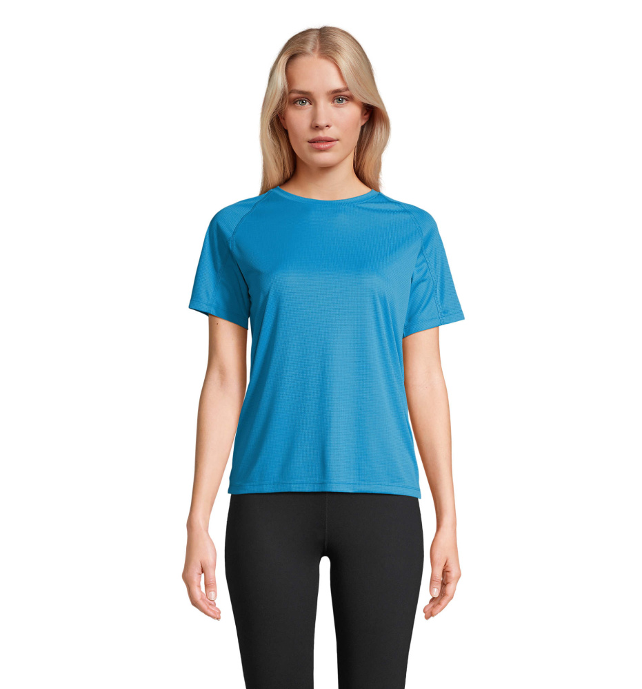 Logo trade mainostuotet tuotekuva: VORTEX WOMEN RAGLAN T-SHIRT