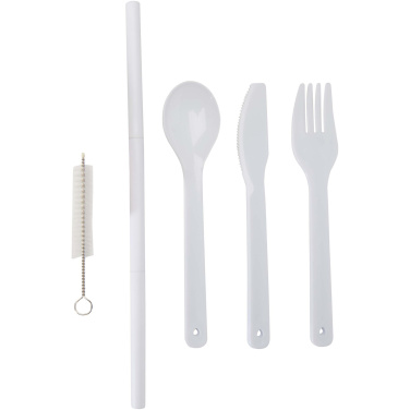 Logotrade mainostuote tuotekuva: Runa aterinsetti bambukannella