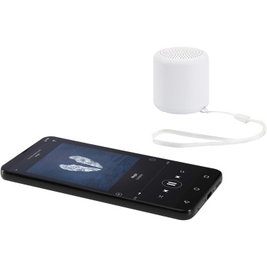 Logotrade mainoslahjat kuva: Velkis 3 W:n kierrätysmuovista valmistettu langaton Bluetooth®-kaiutin
