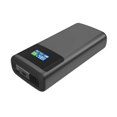 Logo trade liikelahja mainoslahja tuotekuva: Quantum RCS PD45W nopea 10 000 mAh -varavirtalähde näytöllä