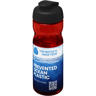 Logotrade liikelahja mainoslahja kuva: H2O Active® Eco Base 650 ml -urheilujuomapullo läppäkannella