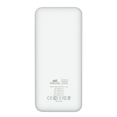 Logo trade liikelahja mainoslahja tuotekuva: Varavirtalähde VA2081 20000 mAh RIVACASE