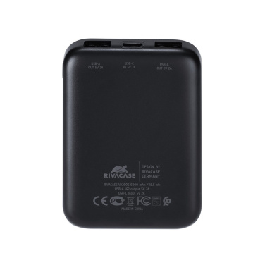 Logo trade mainoslahjat ja liikelahjat kuva: Varavirtalähde VA2006 5000 mAh RIVACASE