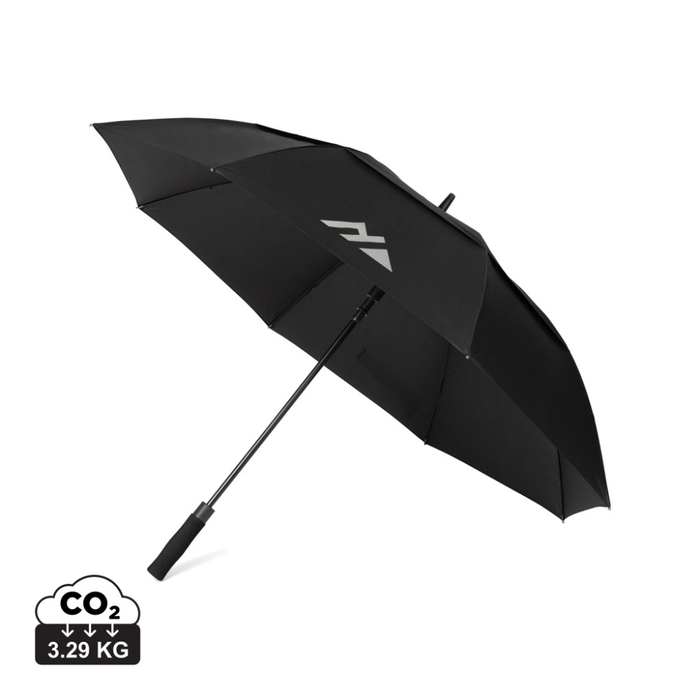 Logotrade mainostuotet kuva: Nordic Drift Trail 27" AWARE™ RPET -myrskysateenvarjo UPF 50
