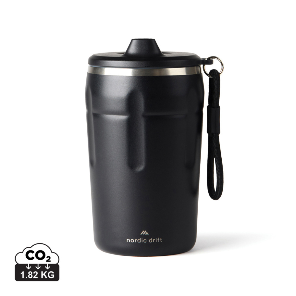 Logotrade mainoslahja ja liikelahja kuva: Nordic Drift Trail RCS - lukittava kahvimuki 350ml