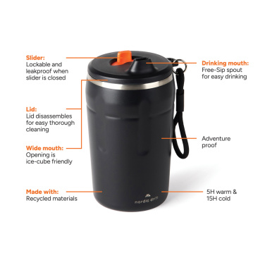 Logotrade mainoslahjat kuva: Nordic Drift Trail RCS - lukittava kahvimuki 350ml