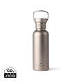 Nordic Drift Trail -ultrakevyt titaanijuomapullo 600 ml, hopea