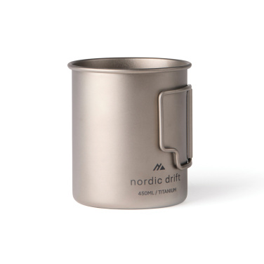 Logotrade mainoslahjat kuva: Nordic trail-ultrakevyt titaaninen muki 450ml