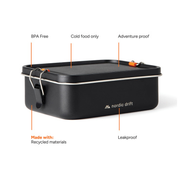 Logo trade mainoslahja ja liikelahja tuotekuva: Nordic Drift Trail RCS -seikkailulounasrasia 1200ML