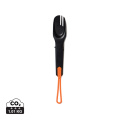 Nordic Drift Trail 4-in-1 -retkiaterimet, musta