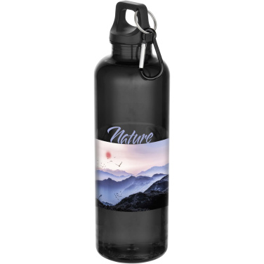 Logo trade liikelahja kuva: Oregon 750 ml:n RCS-kierrätetystä muovista valmistettu vesipullo jousihaalla