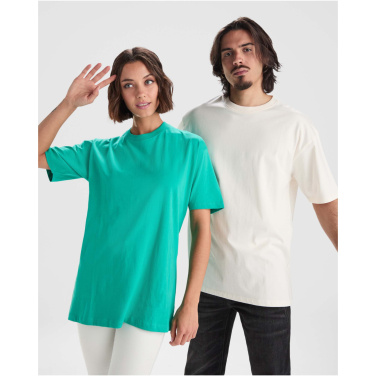 Logotrade liikelahjat kuva: Bull, lyhythihainen, ylikokoinen unisex-t-paita
