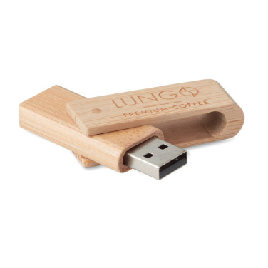 Logo trade liikelahjat tuotekuva: Bambu USB-muistitikku 1-64GB.