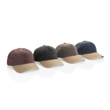 Logo trade liikelahjat mainoslahjat kuva: BEAU AWARE™ -puuvillatwill-lippalakki, 6-osainen, 270 g/m²