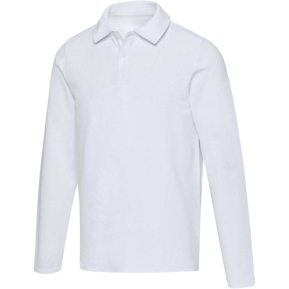 Logotrade reklaminės dovanos nuotrauka: „Apollo“ ilgomis rankovėmis unisex polo marškinėliai