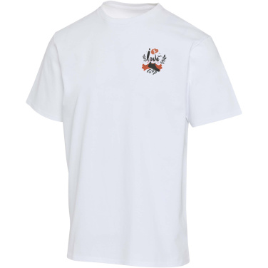 Logotrade verslo dovanos nuotrauka: Lucas 280 g/m2 unisex OCS ekologiški dideli marškinėliai