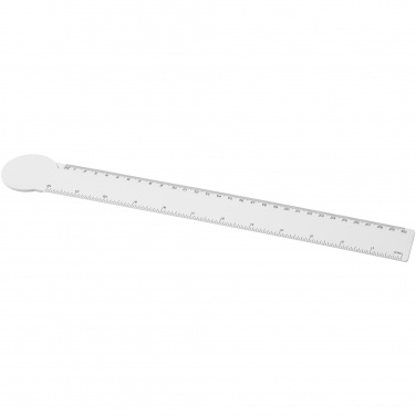 Logotrade dāvanas foto: Tait 30 cm apļa formas otrreizējās plastmasas lineāls