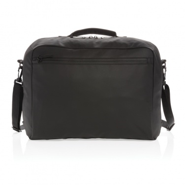 Logotrade logo dāvanas foto: Modes melna 15,6" klēpjdatora soma bez PVC