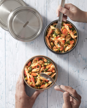 Logotrade Ideja dāvanas foto: Black+Blum stikla pusdienu bļoda 750ml