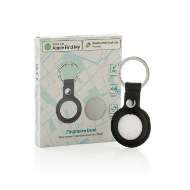 Logotrade dāvanas foto: Findmate Dual RCS pārstrādātas plastmasas priekšmetu meklētājs IPX 5