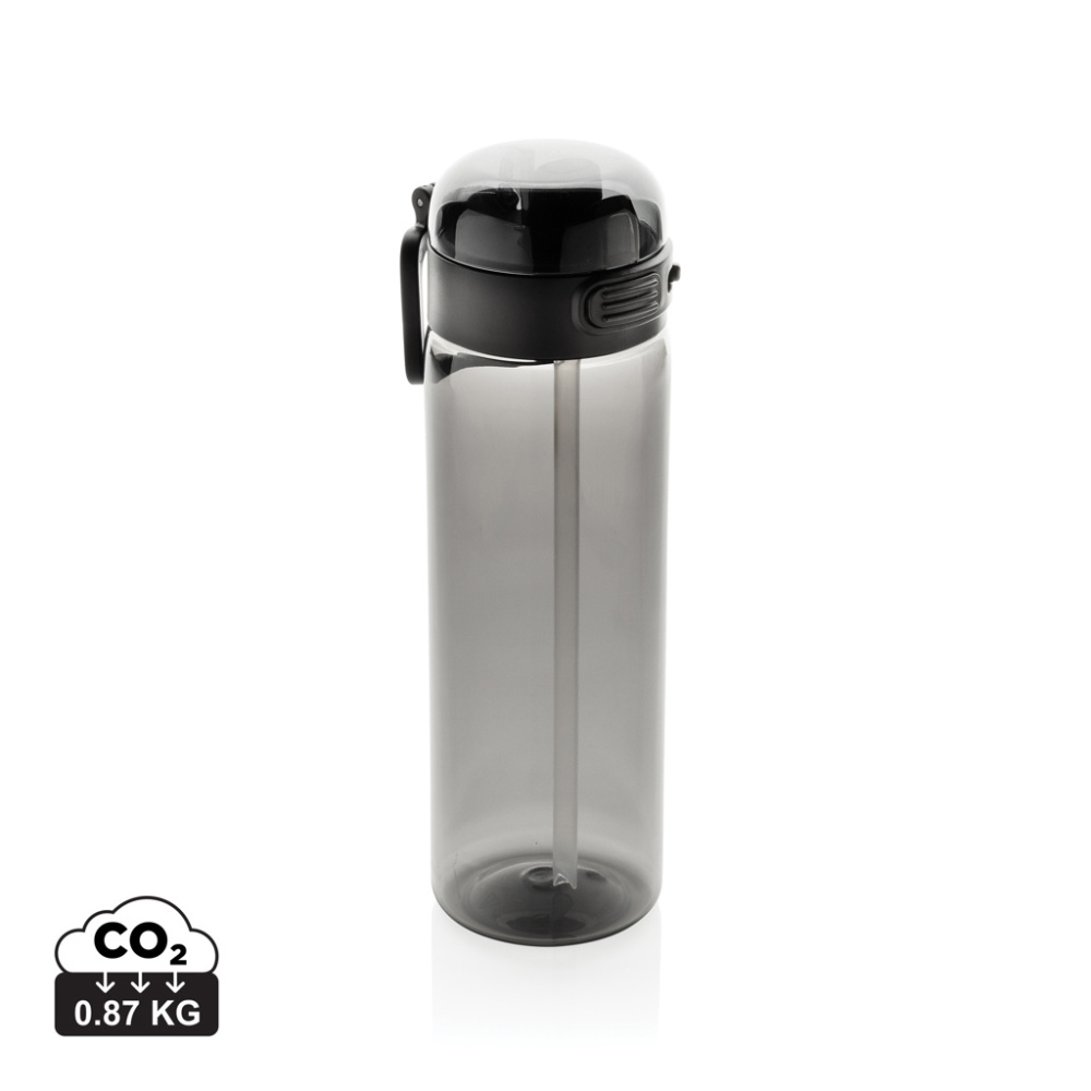 Logotrade biznesa dāvanas foto: SipnLock RCS RPET necaurlaidīga sporta ūdens pudele 800 ml