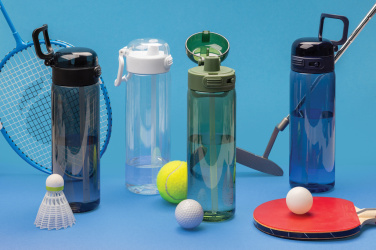 Logotrade biznesa dāvanas foto: SipnLock RCS RPET necaurlaidīga sporta ūdens pudele 800 ml