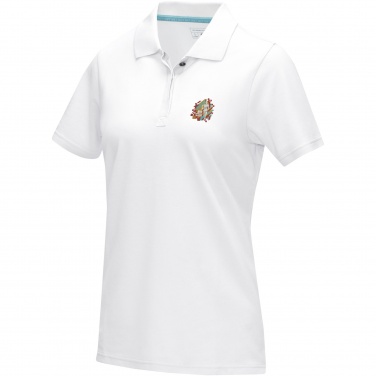Логотрейд pекламные продукты картинка: Graphite short sleeve women’s organic polo