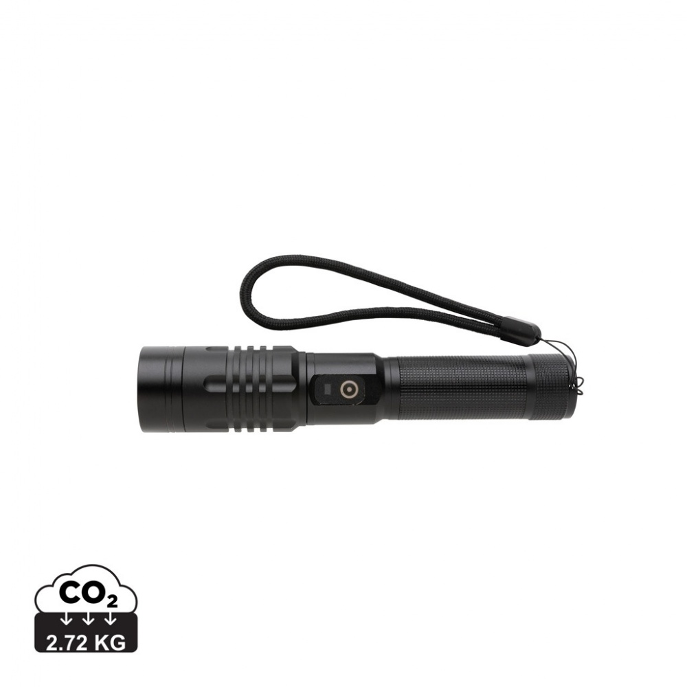 Логотрейд pекламные cувениры картинка: Фонарик Gear X USB с возможностью подзарядки