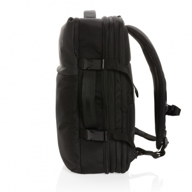 Логотрейд бизнес-подарки картинка: Расширяемый рюкзак Swiss Peak AWARE™ RPET 15,6' для выходного дня