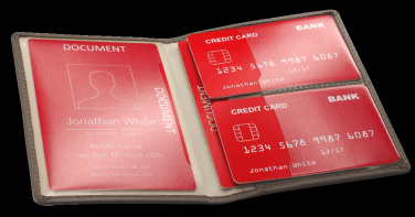 Логотрейд pекламные продукты картинка: Кошелёк для документов RFID 611131