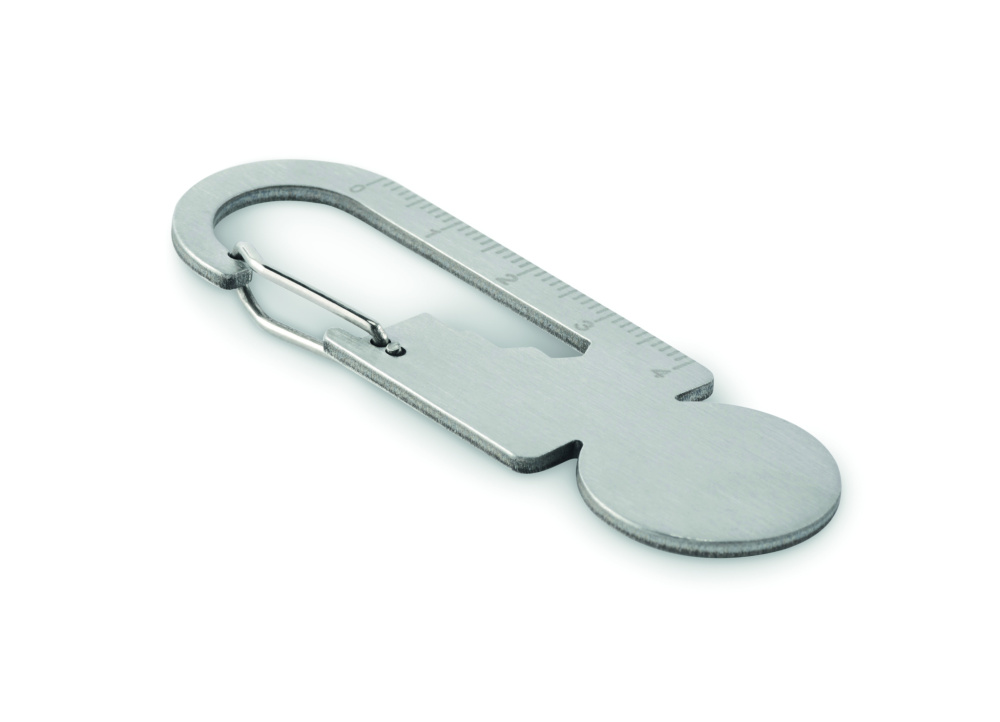 Лого трейд бизнес-подарки фото: Multifunctional key ring token