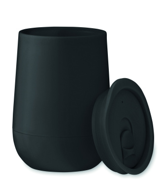 Лого трейд pекламные продукты фото: PP Double wall tumbler 300 ml