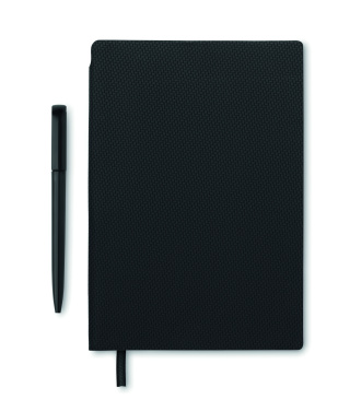 Лого трейд бизнес-подарки фото: A5 PU notebook with pen