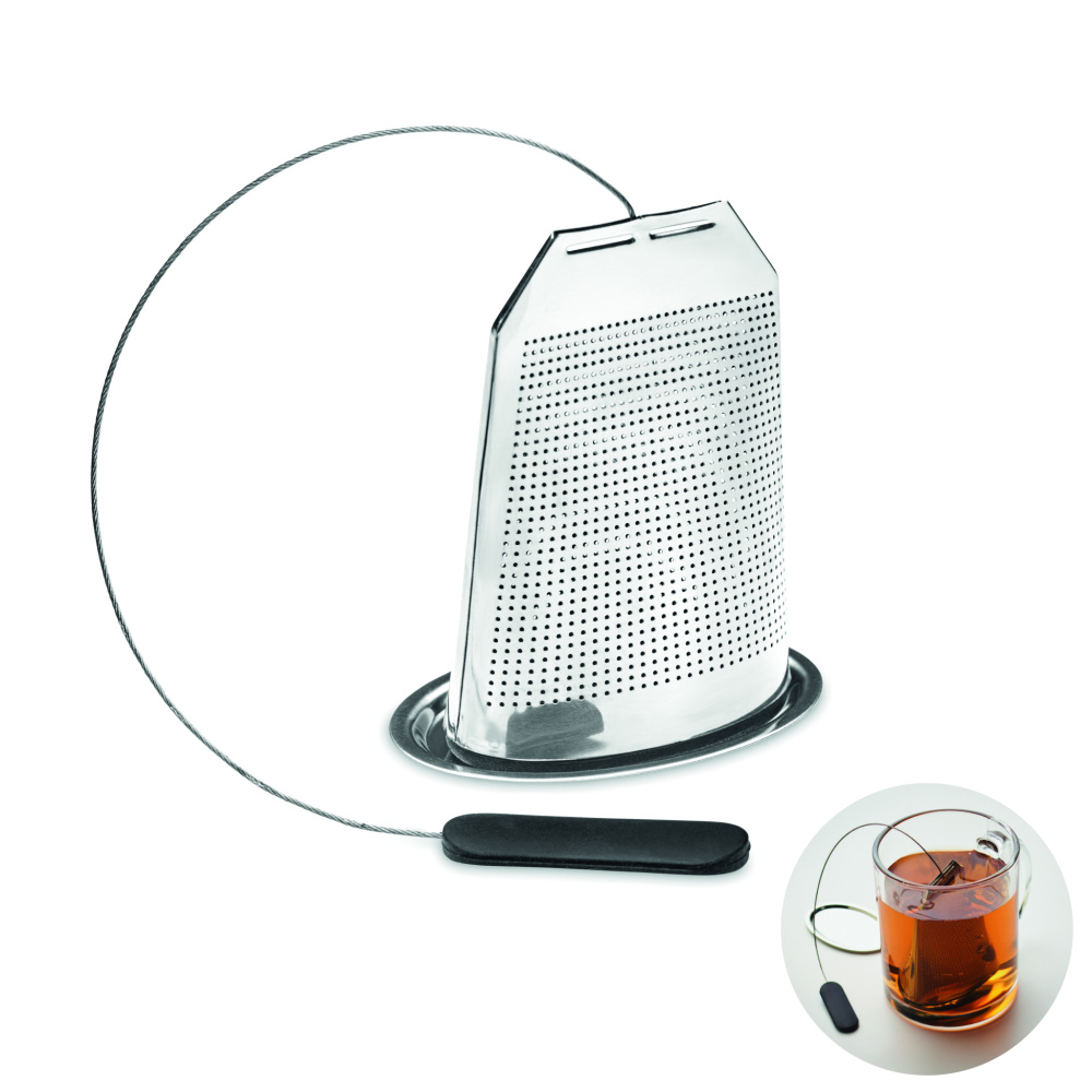 Лого трейд pекламные подарки фото: Tea infuser in stainless steel